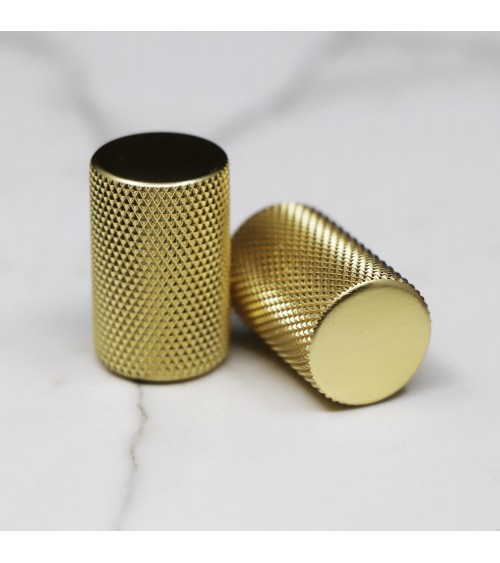 Gałka meblowa GRAF fi17,5mm złota jasna VIEFE