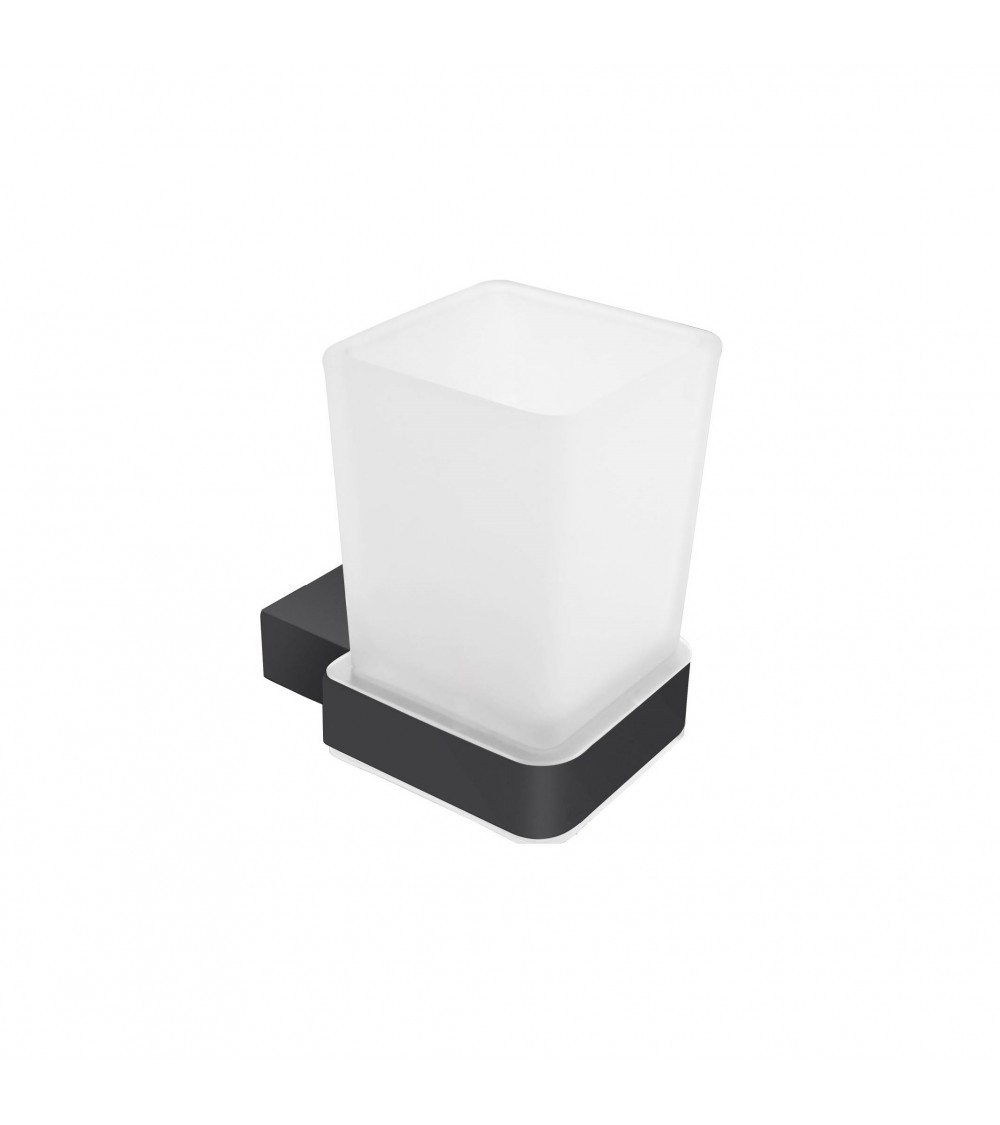 Uchwyt ze szklanką Now Black HOZZE