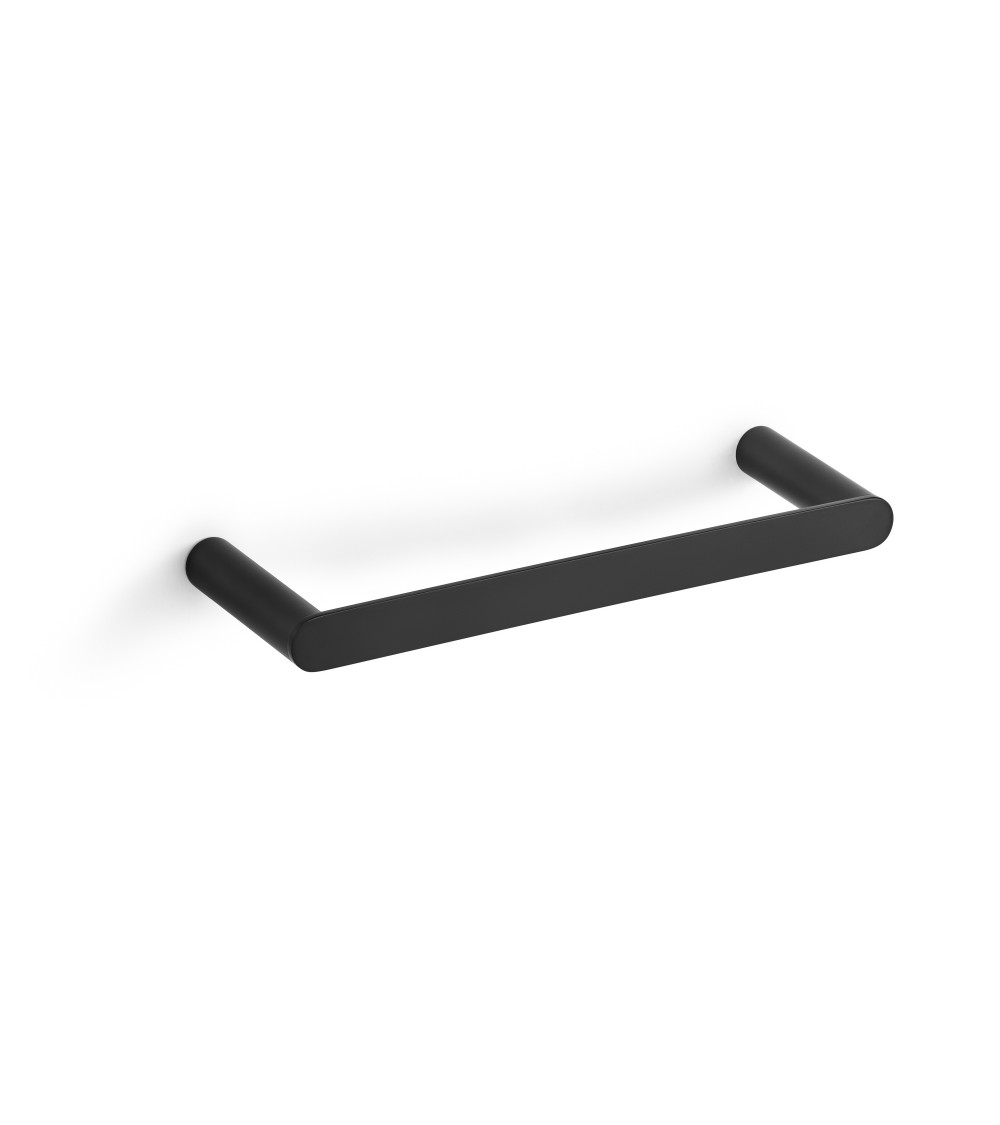 Wieszak na ręcznik czarny mat 25cm Lori Black HOZZE