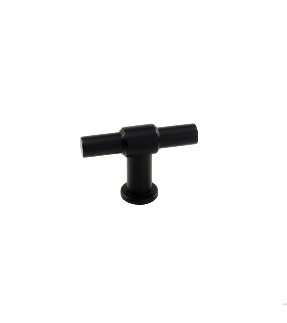 Gałka meblowa T-bar T-TYPE czarny mat BESLAG DESIGN