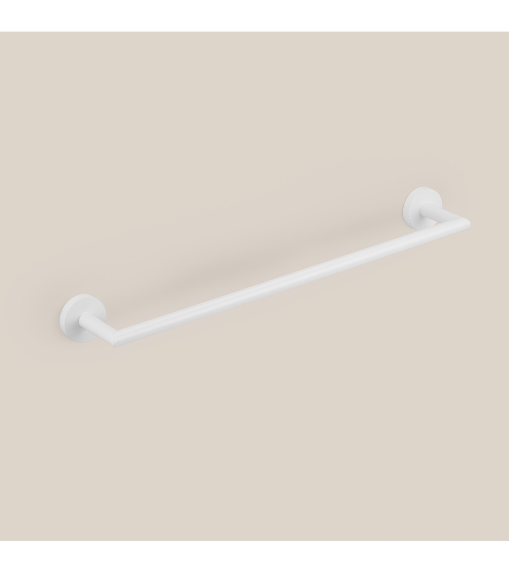 Wieszak na ręcznik biały mat 50cm Model HOZZE
